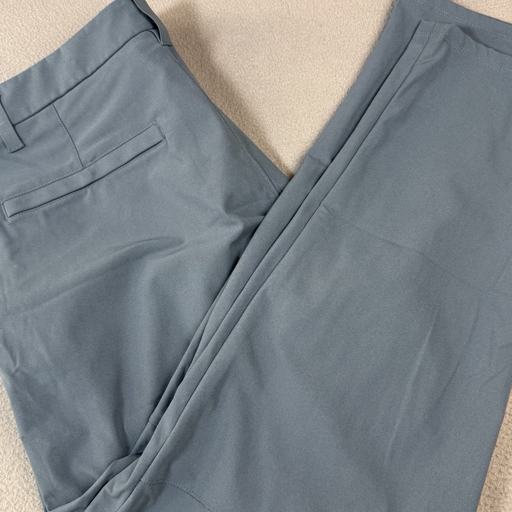 Lululemon Mens Pants 36x28 Blue Gray Golf Chino Athletic Tech